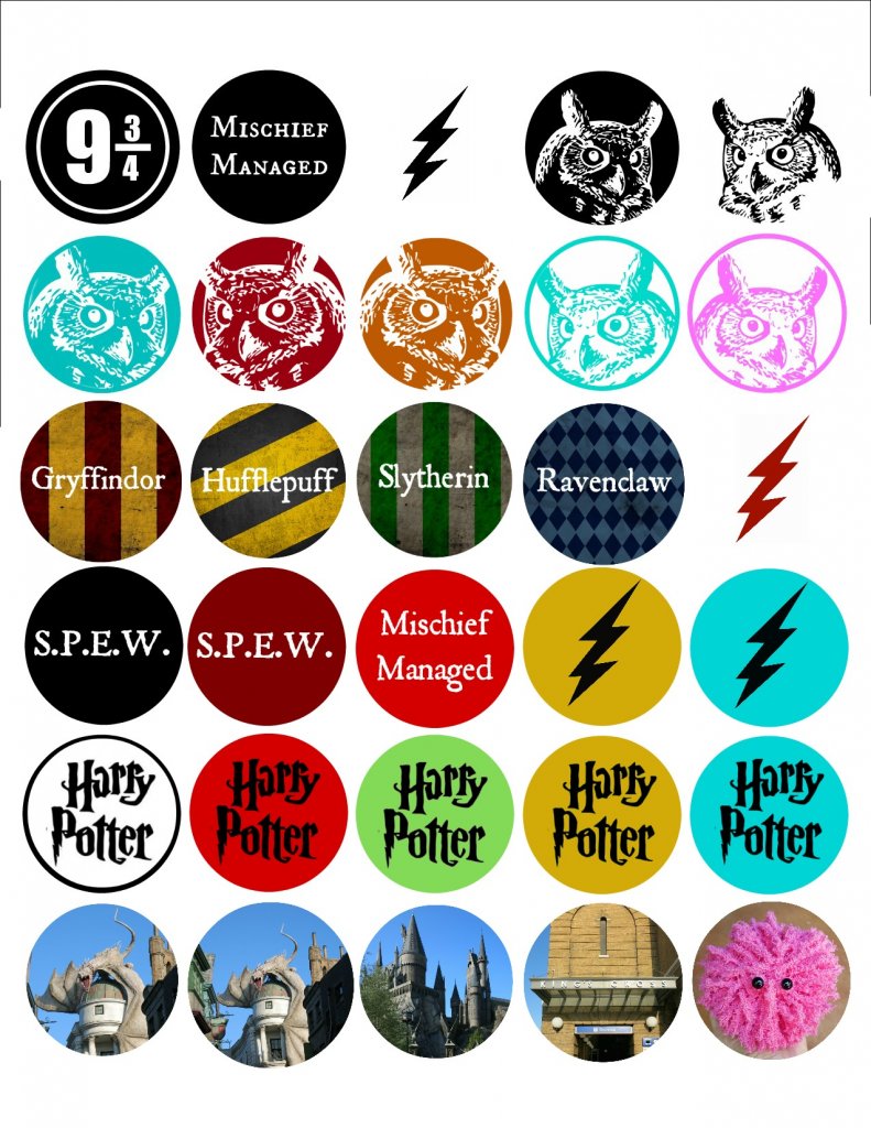 Printable Harry Potter Stickers