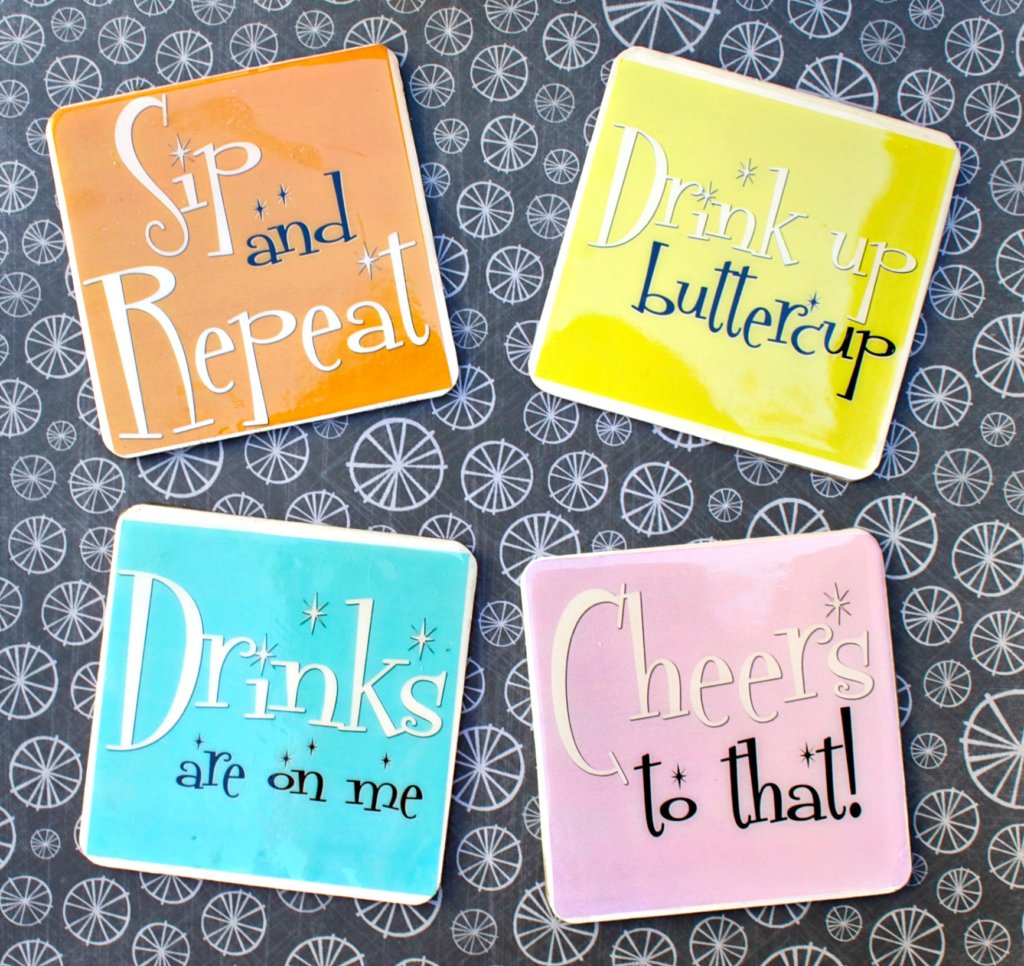 Funny Coasters You Can Make Yourself (with Free Printables) Morena's