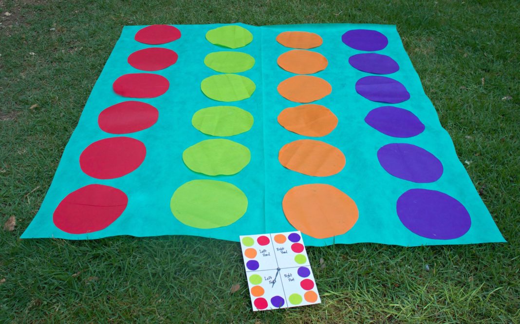 DIY Twister Game Summer Fun for the Family Morena's Corner